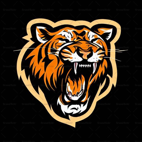 Brüllender Tiger